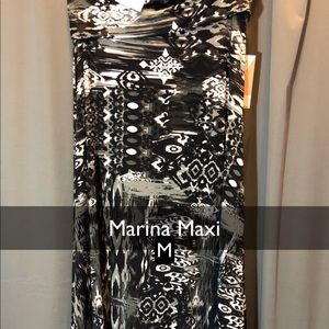 Medium Honey and Lace Marina Maxi Skirt NWT